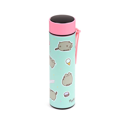 Pusheen the Cat Sweets Süßigkeiten Thermosflasche mit Digital-Thermometer 450ml | Offiziell Lizenziert