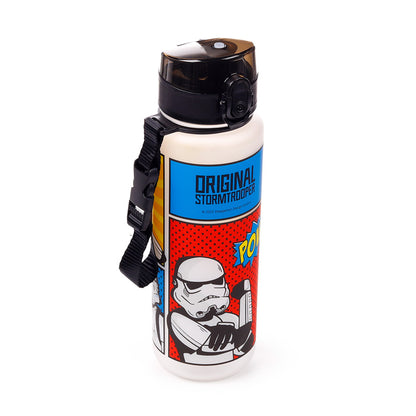 The Original Stormtrooper Comic-Strip Pop-Top bruchsichere Wasserflasche 600ml | Offiziell Lizenziert