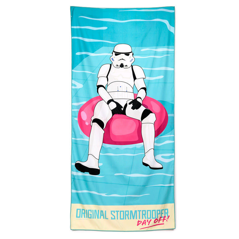 The Original Stormtrooper Pool Day Off Mikrofaser-Strandtuch | Offiziell Lizenziert