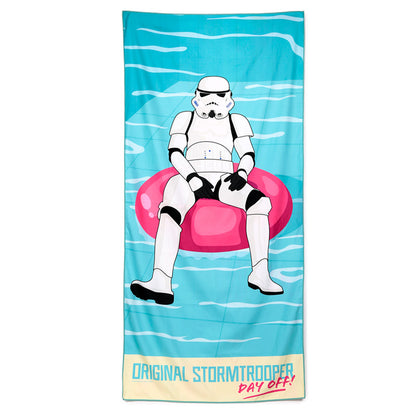 The Original Stormtrooper Pool Day Off Mikrofaser-Strandtuch | Offiziell Lizenziert