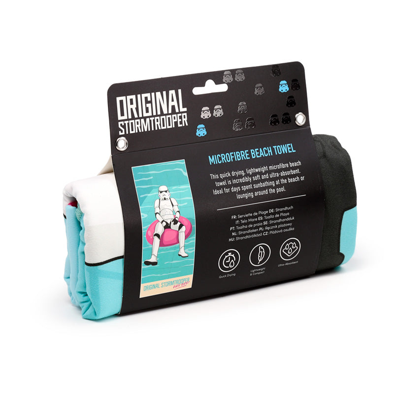 The Original Stormtrooper Pool Day Off Mikrofaser-Strandtuch | Offiziell Lizenziert