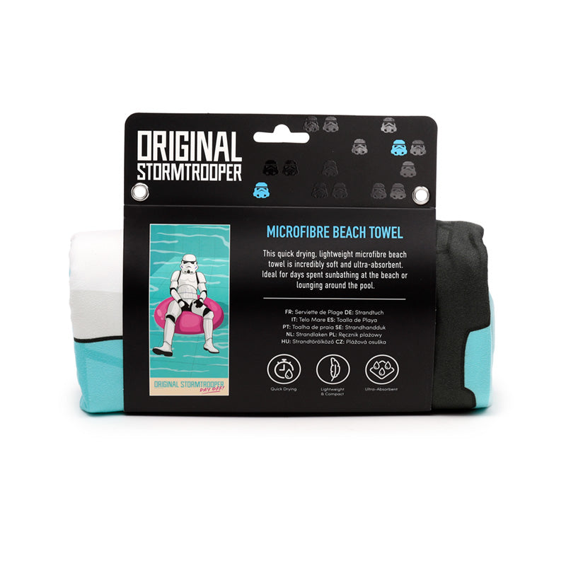 The Original Stormtrooper Pool Day Off Mikrofaser-Strandtuch | Offiziell Lizenziert