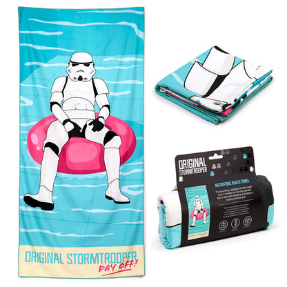 The Original Stormtrooper Pool Day Off Mikrofaser-Strandtuch | Offiziell Lizenziert