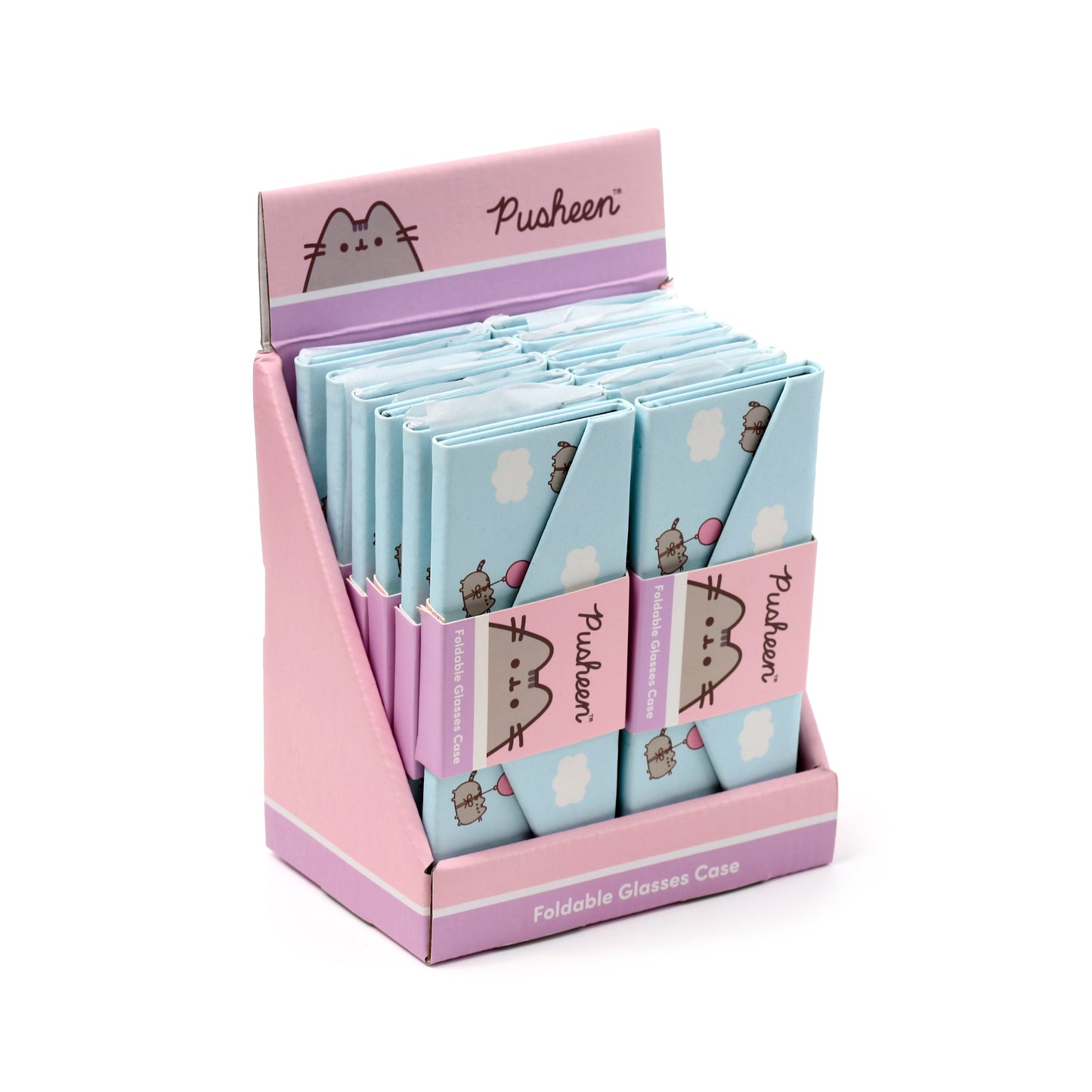 Pusheen the Cat Katze Faltbares Brillenetui | Offiziell Lizenziert