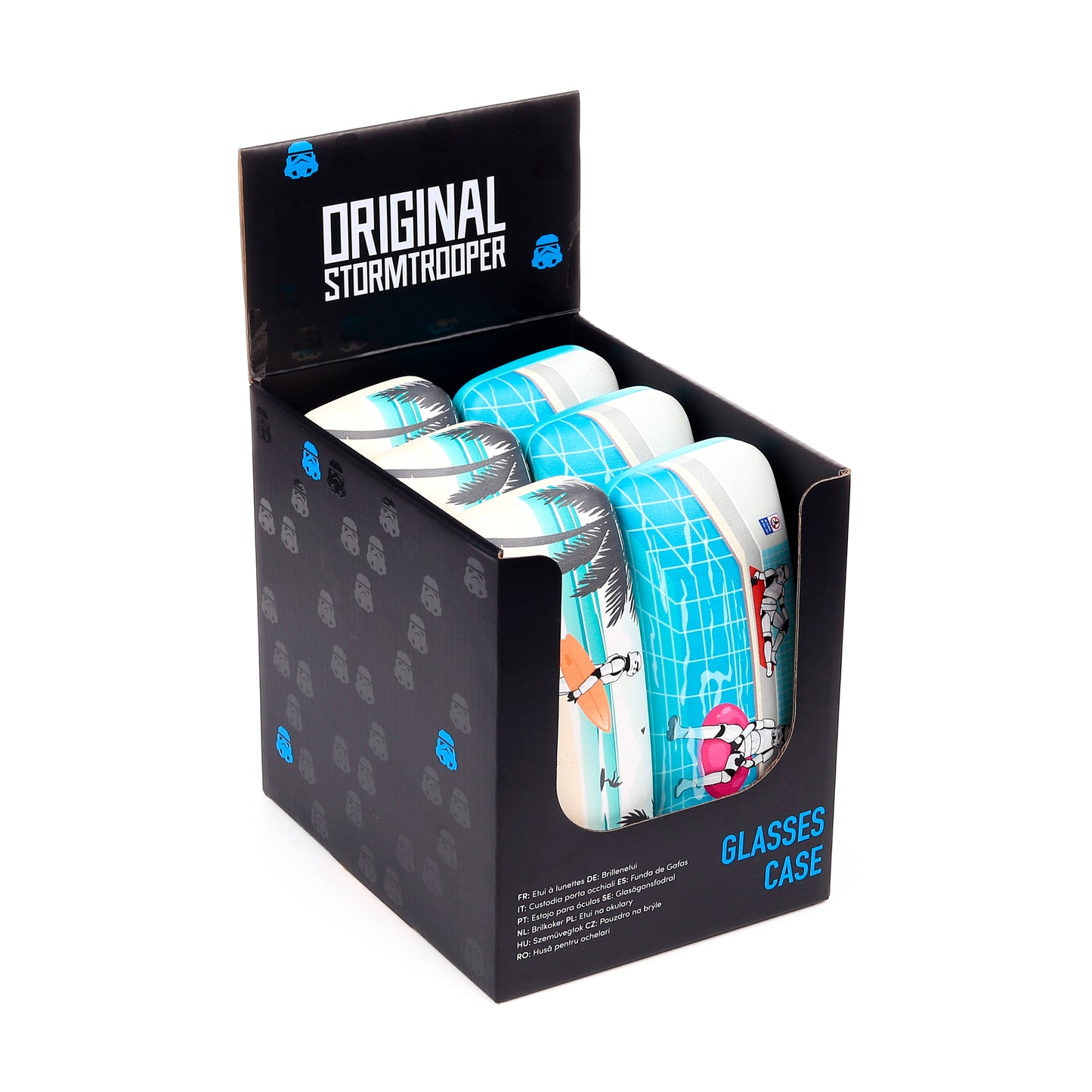 The Original Stormtrooper Am Pool & Beim Surfen Brillenetui 2er-Set | Offiziell Lizenziert
