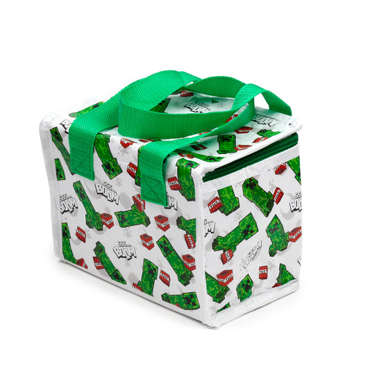 Minecraft Creeper & TNT RPET Kühltasche Lunch | Offiziell Lizenziert