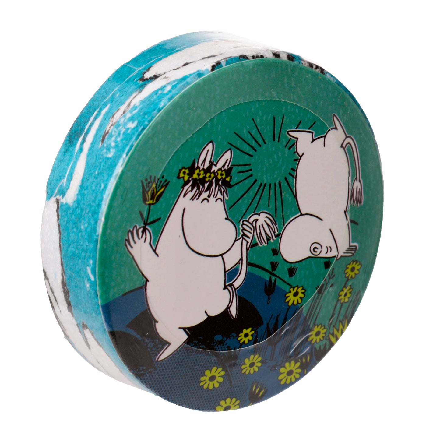 Moomin Mumin Komprimiertes Reisehandtuch Waschlappen 2er Set | Offiziell Lizenziert