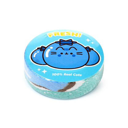 Pusheen the Cat Katze Obst Komprimiertes Reisehandtuch 4er Set | Offiziell Lizenziert