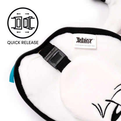 Asterix Relaxeazzz Reisekissen & Schlafmaske – Idefix Plüsch (offiziell lizenziert)