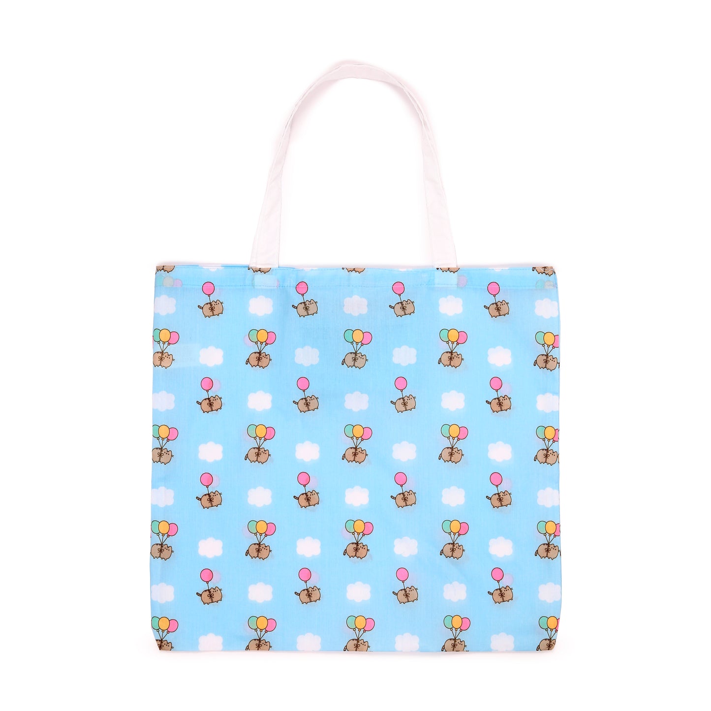 Pusheen the Cat Katze Ballons RPET Faltbare wiederverwendbare Einkaufstasche 2er Set | Offiziell Lizenziert