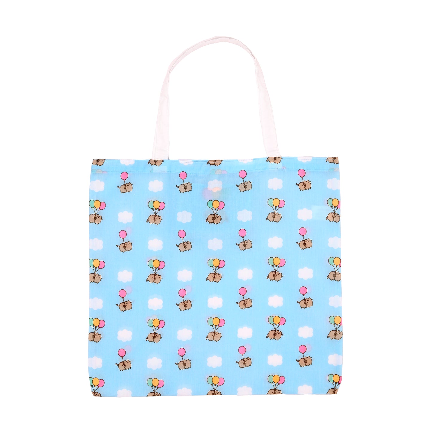 Pusheen the Cat Katze Ballons RPET Faltbare wiederverwendbare Einkaufstasche 2er Set | Offiziell Lizenziert