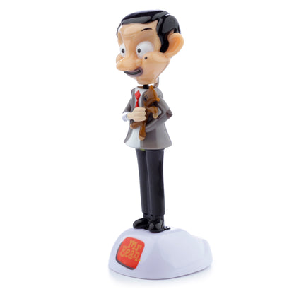 Mr Bean & Teddy Solar Pal Wackelfigur | Offiziell Lizenziert