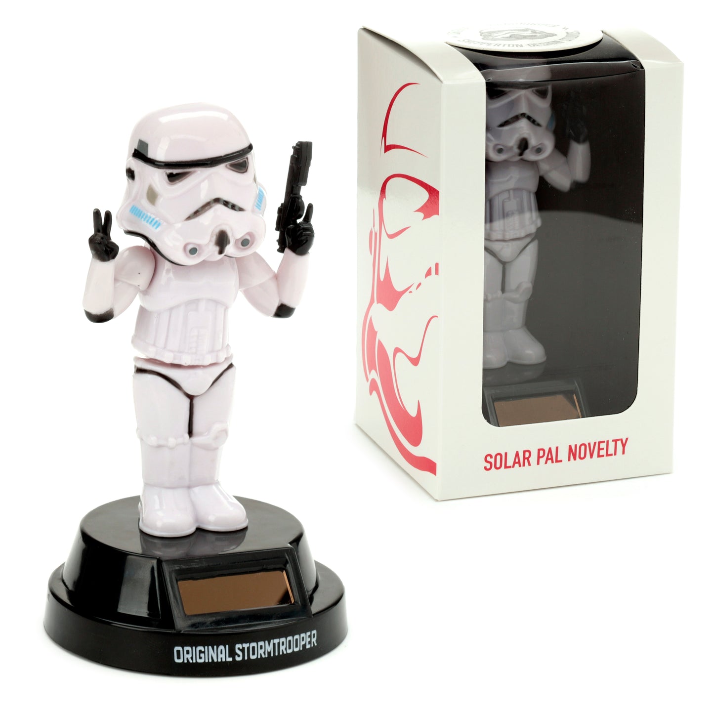 The Original Stormtrooper Frieden Solar Pal Wackelfigur | Offiziell Lizenziert