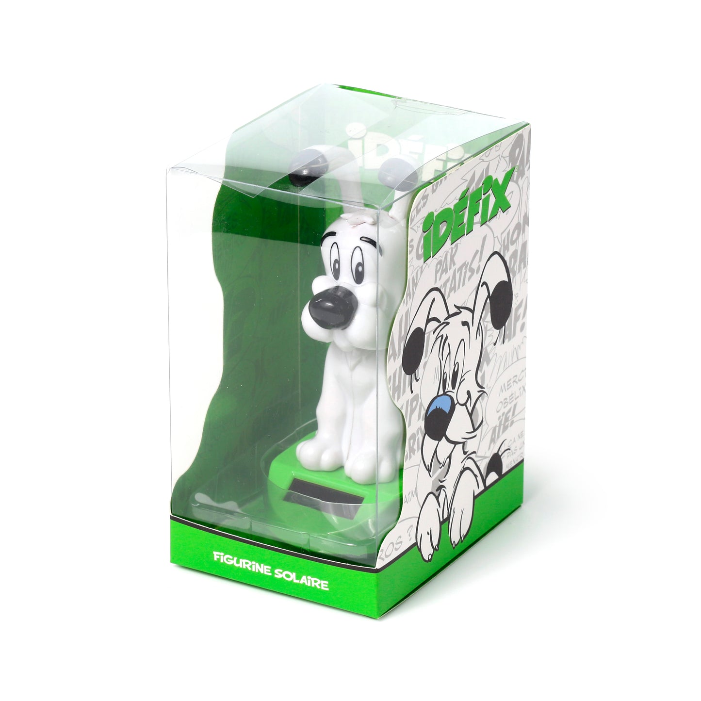 Asterix & Obelix Idefix Solar Wackelfigur – Batterie-frei | Offiziell Lizenziert