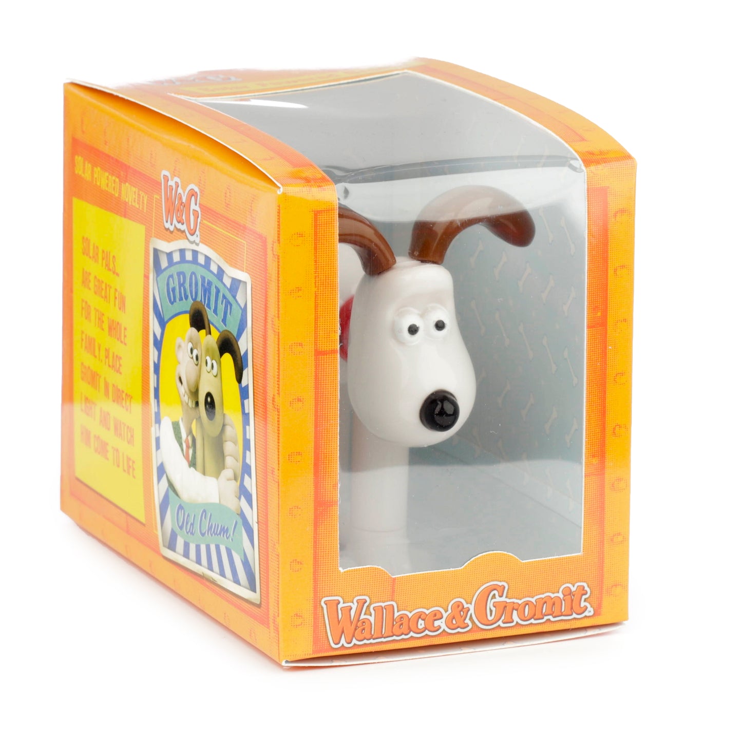 Wallace & Gromit Gromit Solar Pal Wackelfigur | Offiziell Lizenziert