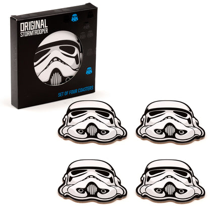 The Original Stormtrooper Untersetzer 4er-Set | Offiziell Lizenziert