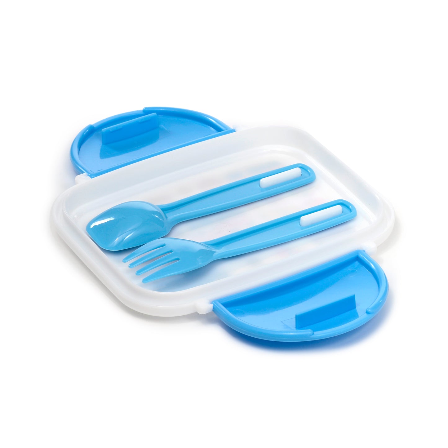 Volkswagen VW T1 Bus Retro Stapelbare Lunchbox mit Besteck & Clipverschluss | Offiziell Lizenziert