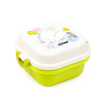 Moomin Mumin Stapelbare Bento-Lunchbox mit Clipverschluss | Offiziell Lizenziert