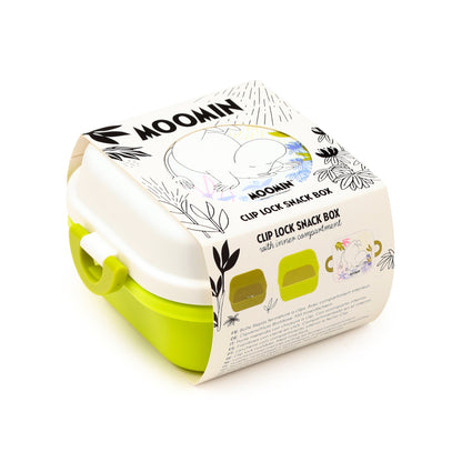 Moomin Mumin Stapelbare Bento-Lunchbox mit Clipverschluss | Offiziell Lizenziert