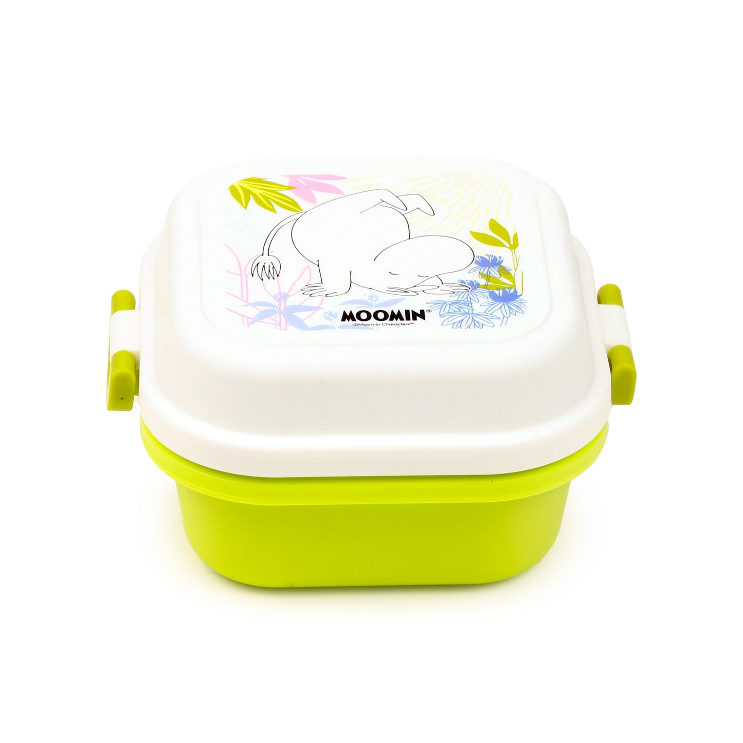 Moomin Mumin Stapelbare Bento-Lunchbox mit Clipverschluss | Offiziell Lizenziert
