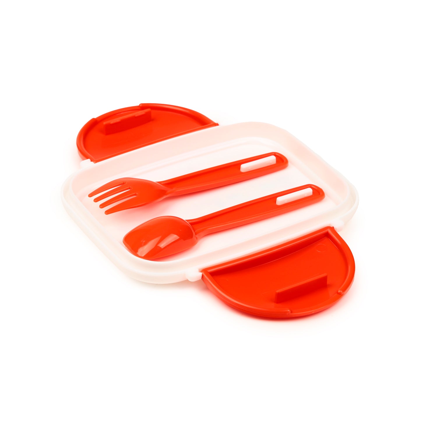 Pippi Langstrumpf Bento-Lunchbox mit Besteck & Clipverschluss | Offiziell Lizenziert