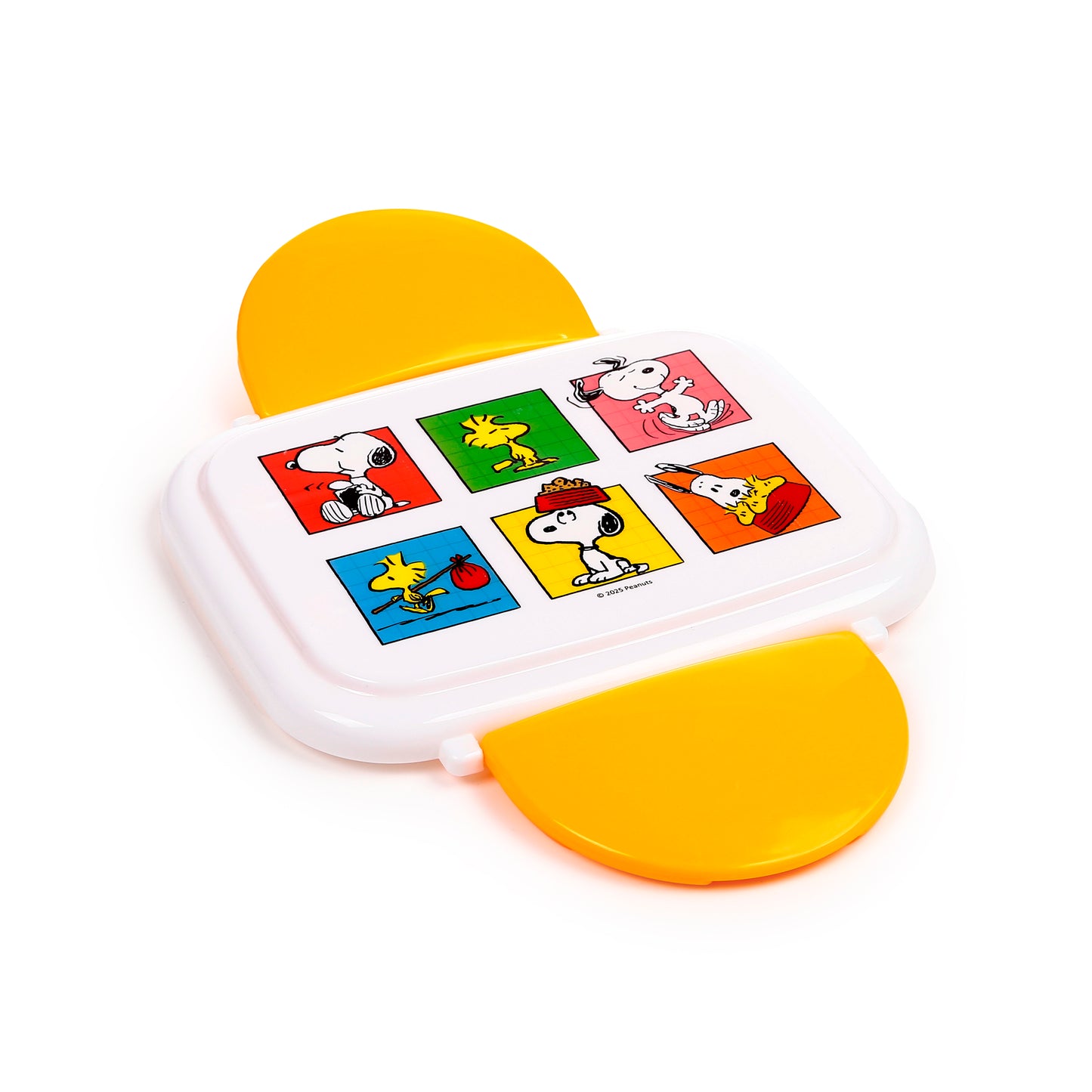 Peanuts Snoopy & Woodstock Bento-Lunchbox mit Besteck & Clipverschluss | Offiziell Lizenziert