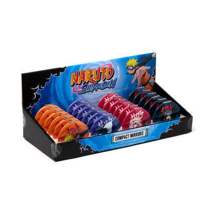 Naruto Anime Taschenspiegel 4er Set | Offiziell Lizenziert