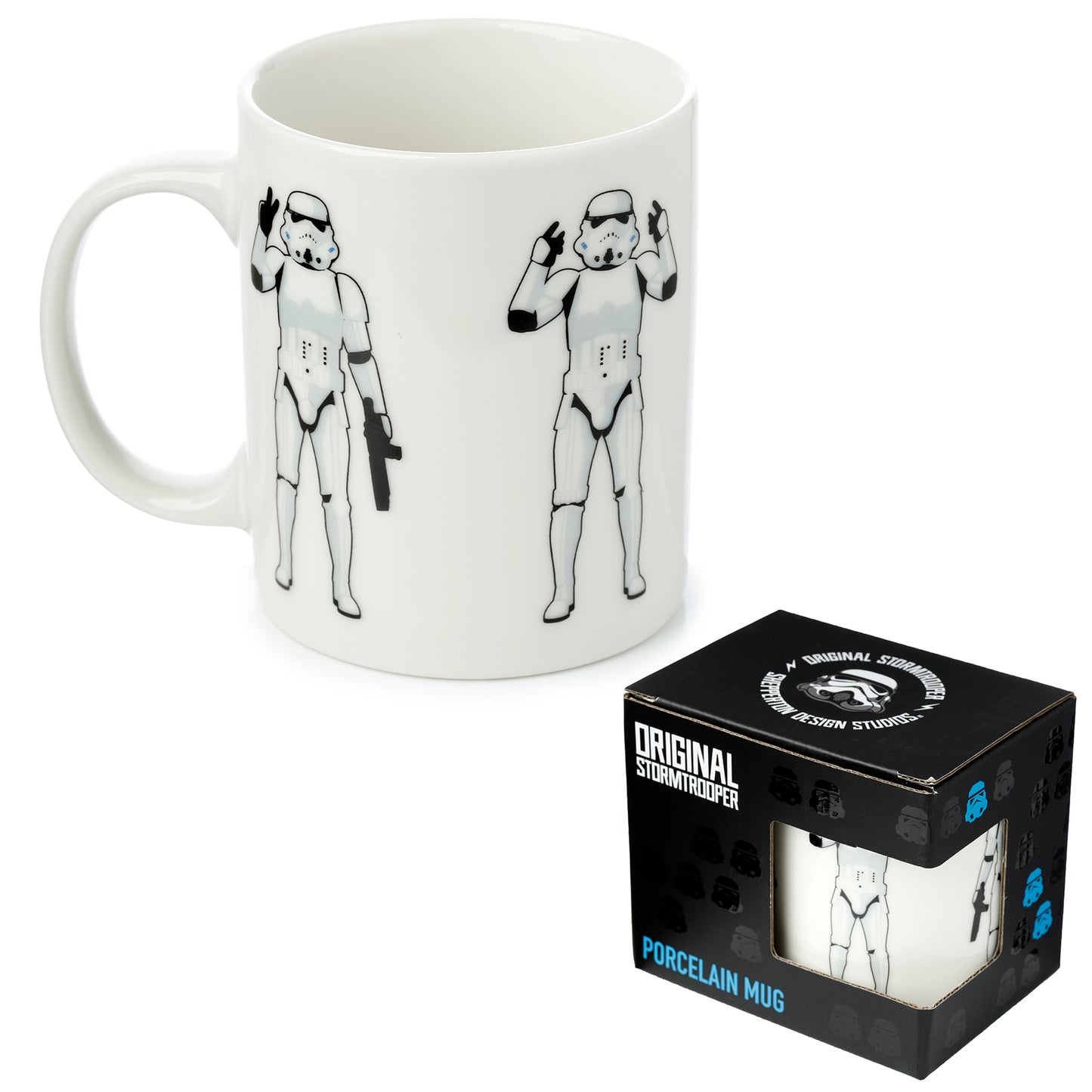 The Original Stormtrooper Weiß Porzellanbecher, Tasse | Offiziell Lizenziert