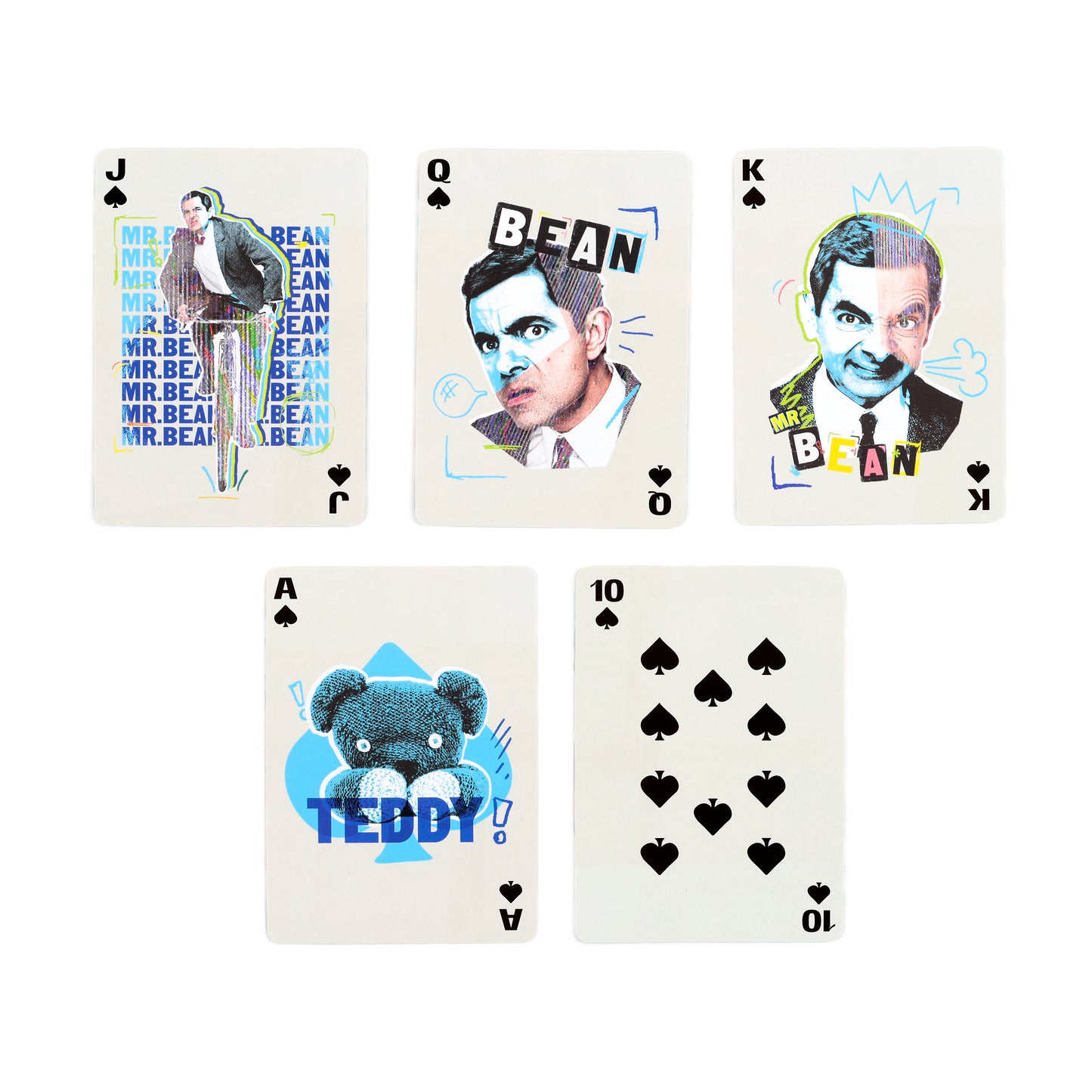 Mr Bean & Teddy Standard-Spielkartendeck | Offiziell Lizenziert