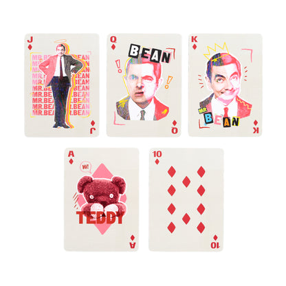 Mr Bean & Teddy Standard-Spielkartendeck | Offiziell Lizenziert