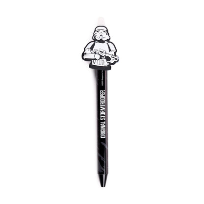 Inkredible The Original Stormtrooper Radierbarer Kugelschreiber mit PVC-Topper | Offiziell Lizenziert