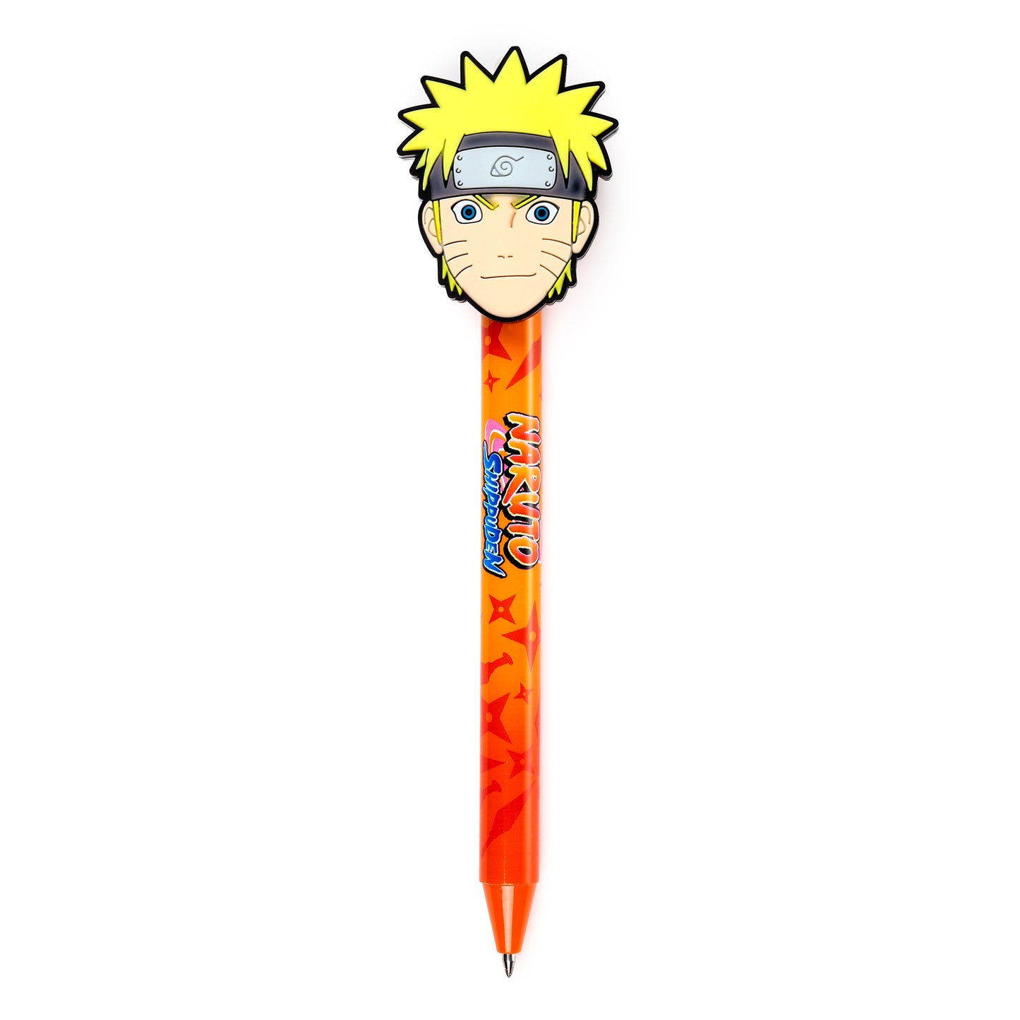 Inkredible Naruto Anime Radierbarer Kugelschreiber mit PVC-Topper 4er Set | Offiziell Lizenziert