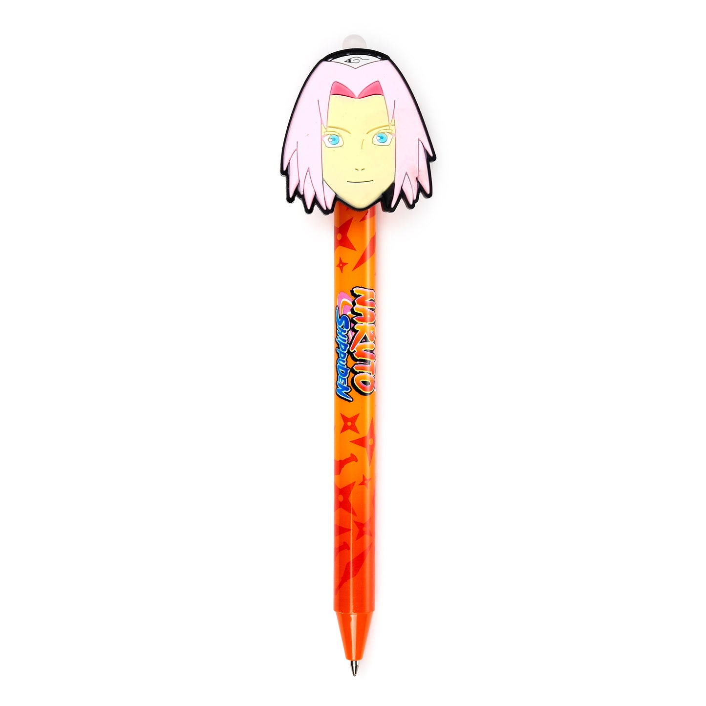 Inkredible Naruto Anime Radierbarer Kugelschreiber mit PVC-Topper 4er Set | Offiziell Lizenziert