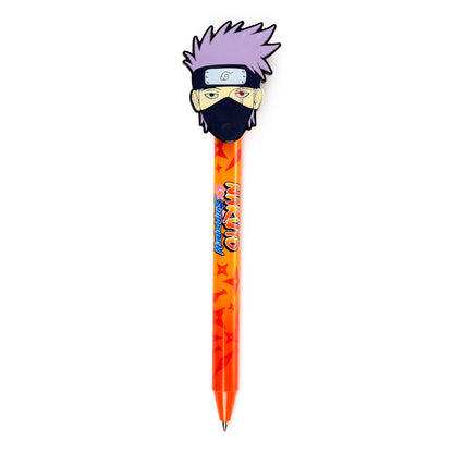 Inkredible Naruto Anime Radierbarer Kugelschreiber mit PVC-Topper 4er Set | Offiziell Lizenziert