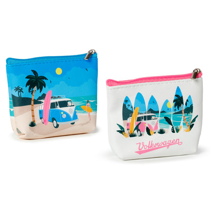 Volkswagen Bulli VW T1 Waves PVC Portemonnaie | Offiziell Lizenziert