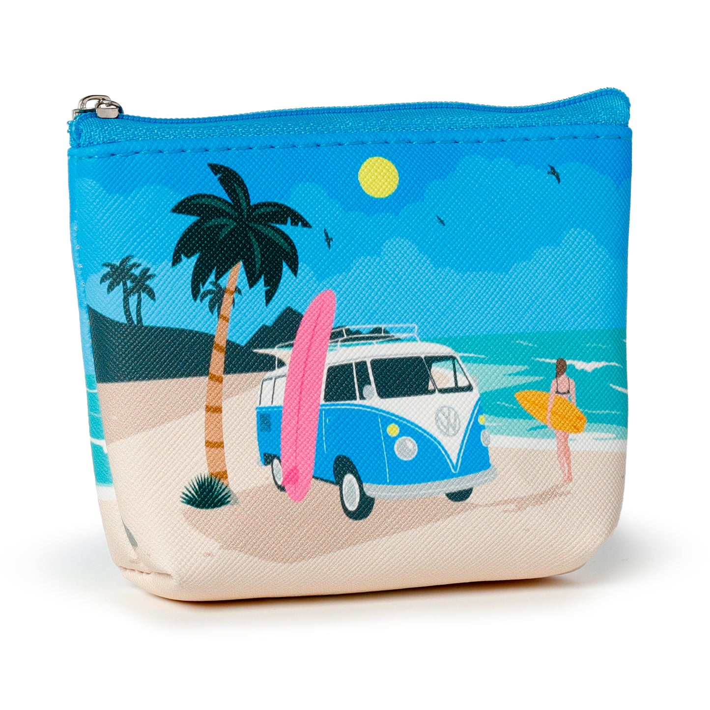 Volkswagen Bulli VW T1 Waves PVC Portemonnaie | Offiziell Lizenziert