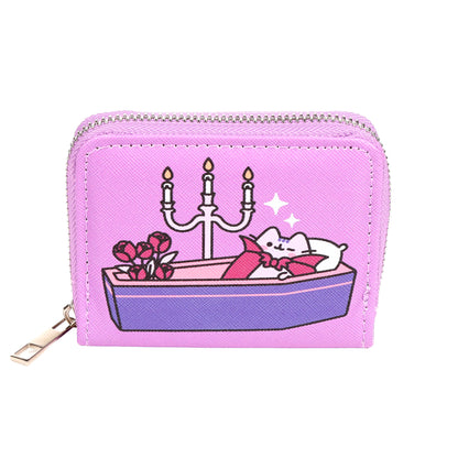 Pusheen the Cat Katze Halloween Portemonnaie mit Reißverschluss Klein 2er Set | Offiziell Lizenziert