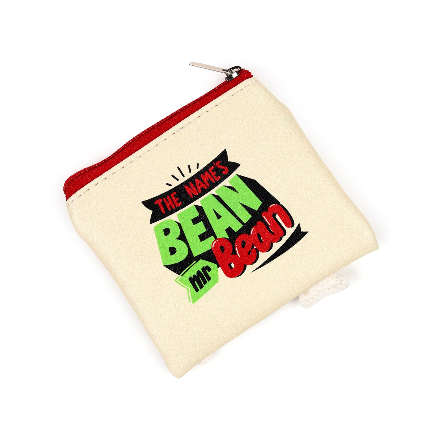 Mr Bean & Teddy Portemonnaie mit Reißverschluss | Offiziell Lizenziert