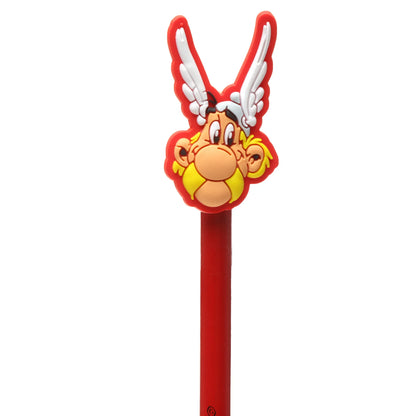 3er Set Asterix, Obelix & Idefix Bleistifte mit PVC-Topper (offiziell lizenziert) - SpielwarenPlace