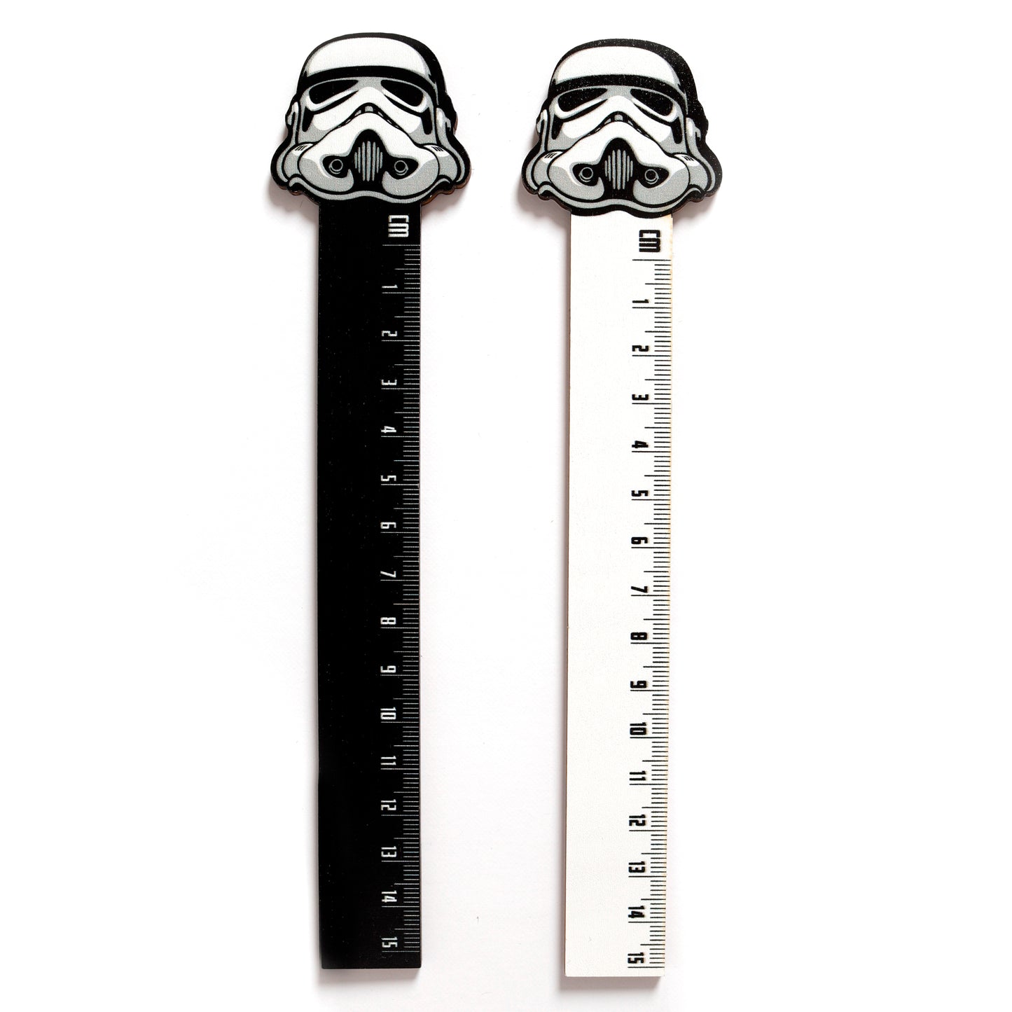The Original Stormtrooper Holzlineal mit geformter Spitze (15cm) | Offiziell Lizenziert