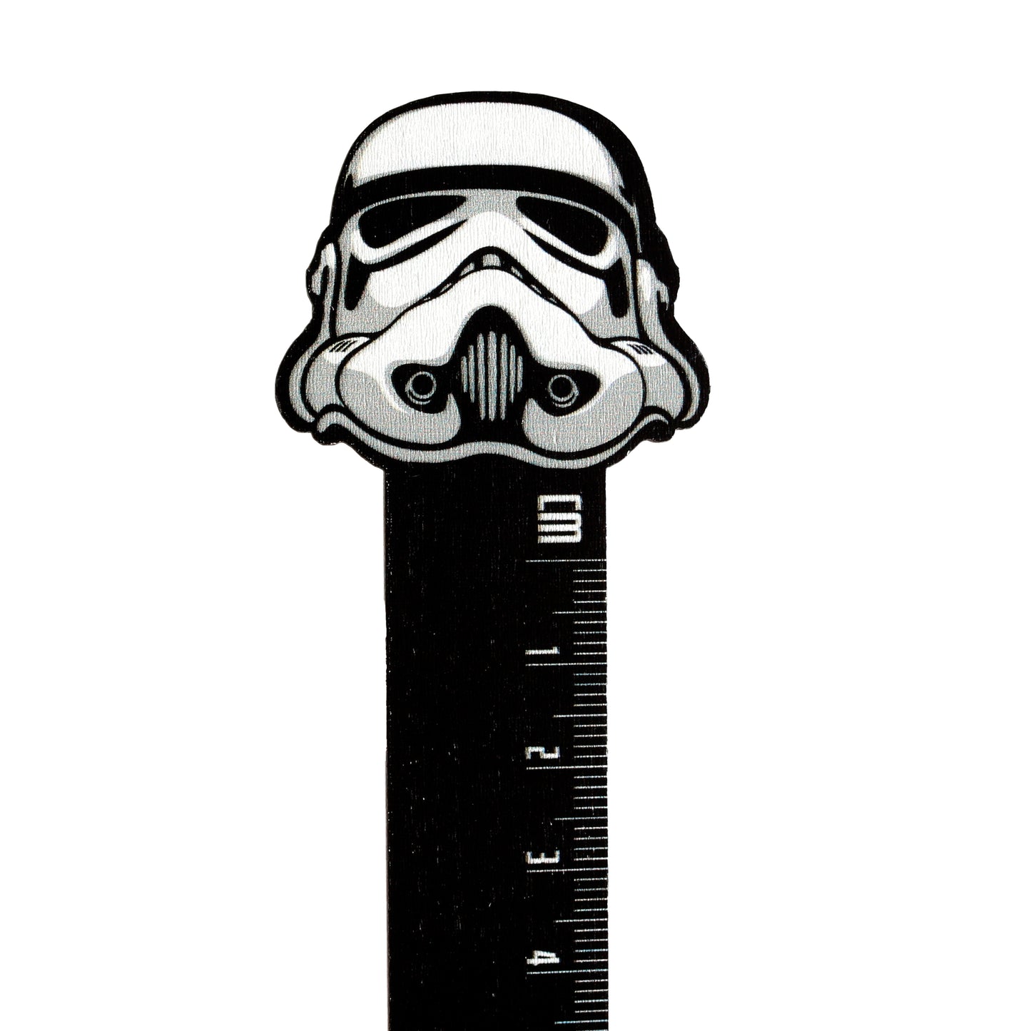 The Original Stormtrooper Holzlineal mit geformter Spitze (15cm) | Offiziell Lizenziert