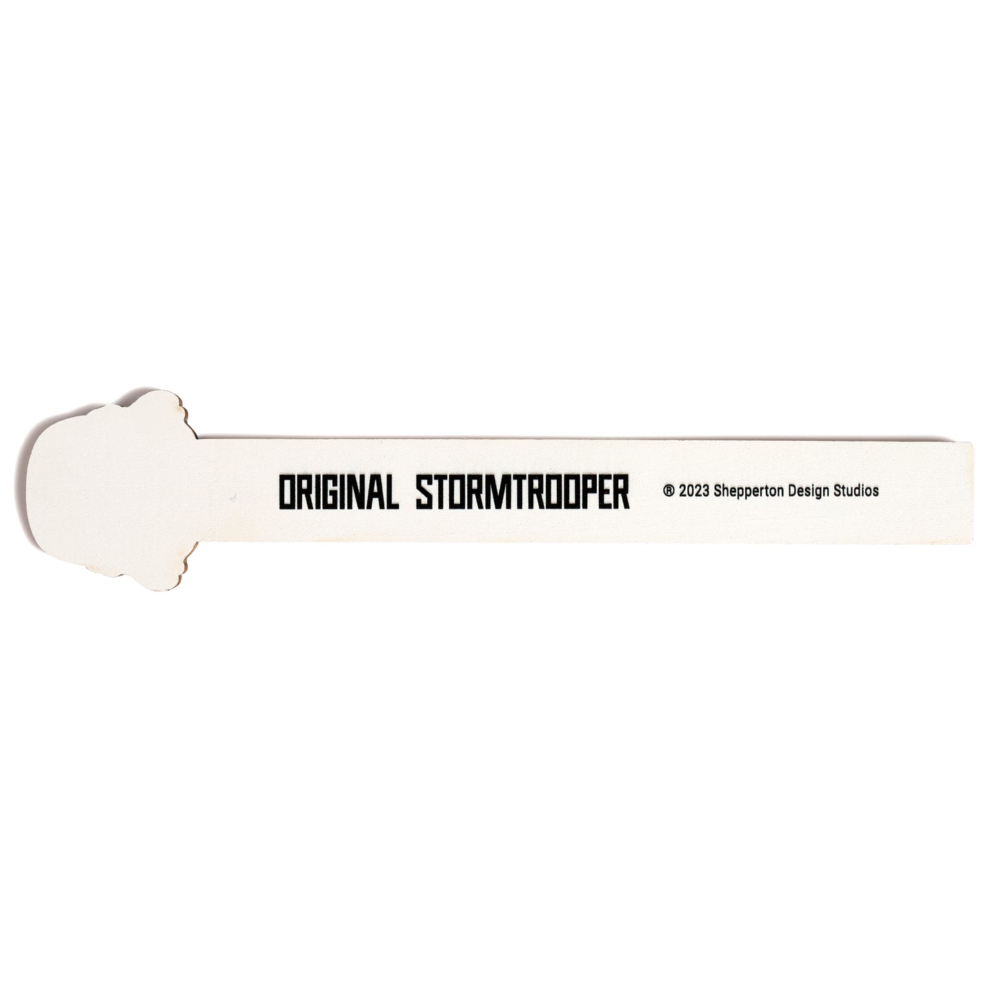 The Original Stormtrooper Holzlineal mit geformter Spitze (15cm) | Offiziell Lizenziert