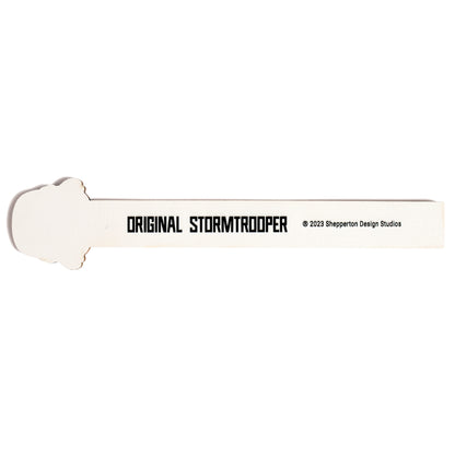 The Original Stormtrooper Holzlineal mit geformter Spitze (15cm) | Offiziell Lizenziert