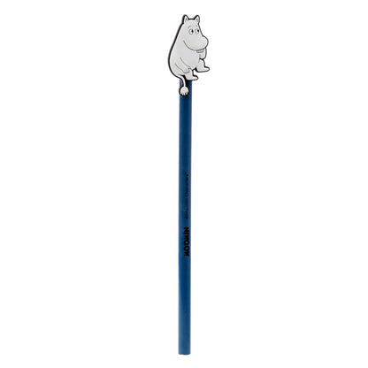 Moomin Mumin Bleistift mit PVC Topper 4er-Set | Offiziell Lizenziert
