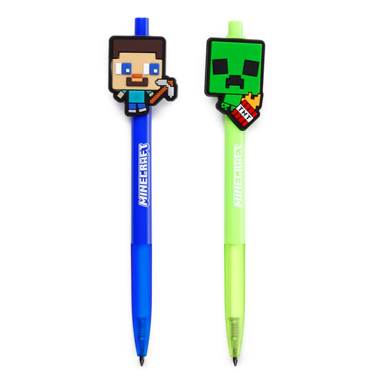 Minecraft Immerwährender Bleistift 2er Set – Nie wieder Spitzen! | Offiziell Lizenziert