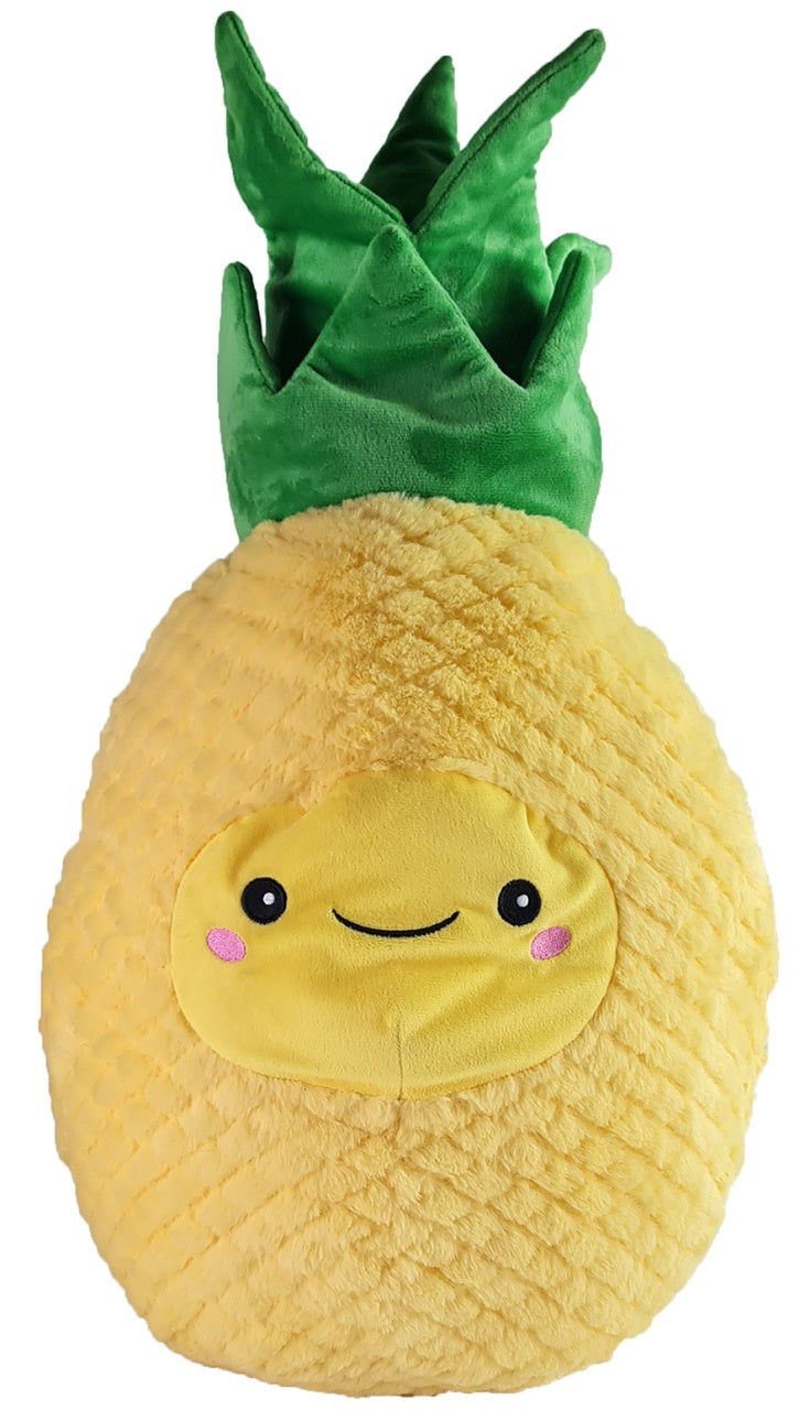 XXL Ananas 60cm – Flauschiges Plüschkissen in Gelb