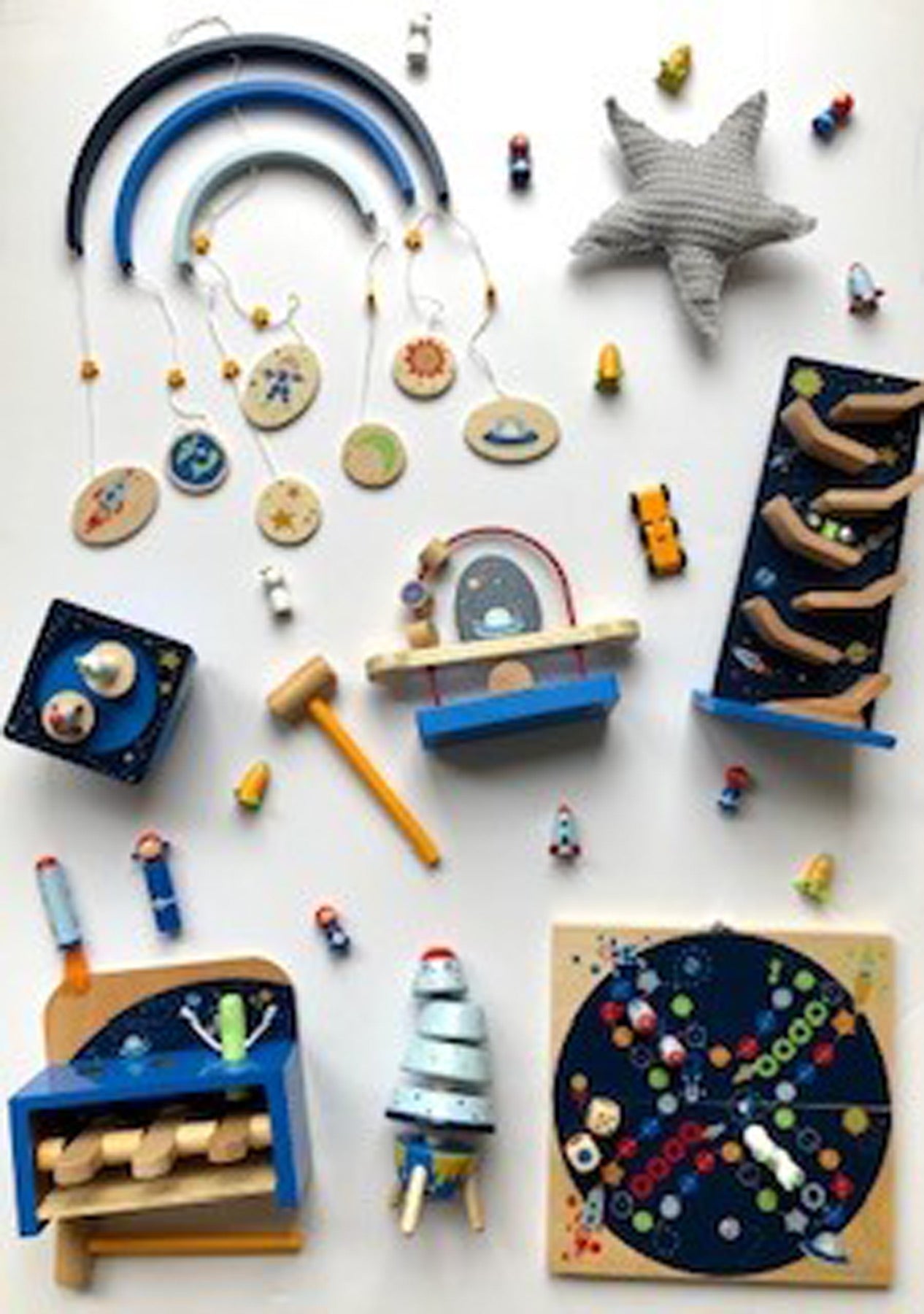 Mobile „Space“ – Mobiles, Holz, Stoff | small foot®